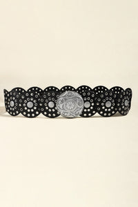 Thumbnail for Vintage PU Leather Wide Belt