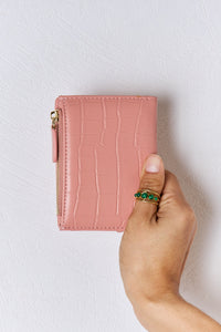 Thumbnail for David Jones Texture PU Leather Mini Wallet