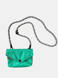 Thumbnail for Himawari Solid Color Envelope Shape Crossbody Bag with Removable Strap