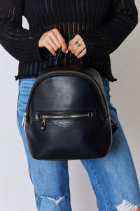 Thumbnail for David Jones PU Leather Backpack