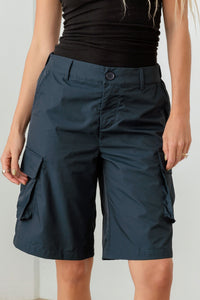 Thumbnail for Le Lis Navy Cargo Bermuda Shorts