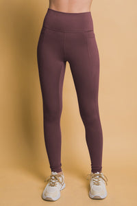 Thumbnail for Love Tree High Waist Leggings with Side Pockets