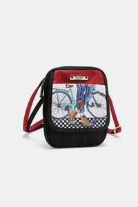 Thumbnail for Nicole Lee USA Printed Nylon Crossbody Bag