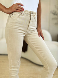 Thumbnail for Judy Blue Full Size Garment Dyed Tummy Control Skinny Jeans