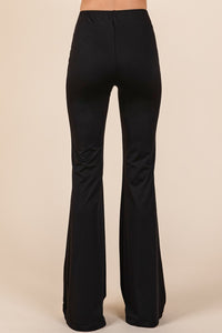 Thumbnail for Mittoshop Stretchy Soft Elastic Waist Flare Pants