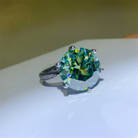 Thumbnail for 10 Carat Moissanite 925 Sterling Silver Ring