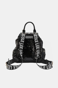 Thumbnail for Nicole Lee USA Sequin Patch Backpack