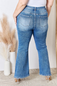 Thumbnail for RISEN Full Size High Rise Ankle Flare Jeans