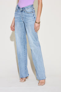 Thumbnail for Judy Blue Full Size V Front Waistband Straight Jeans