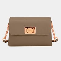 Thumbnail for David Jones PU Leather Crossbody Bag