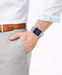 Thumbnail for Men'S Futuro Diamond-Accent Stainless Steel Bracelet Watch 31X45Mm, Created for Macy'S