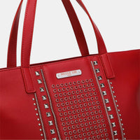 Thumbnail for Nicole Lee USA Studded Large Tote Bag