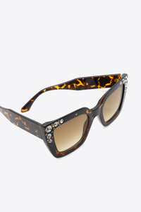 Thumbnail for Inlaid Rhinestone Polycarbonate Sunglasses