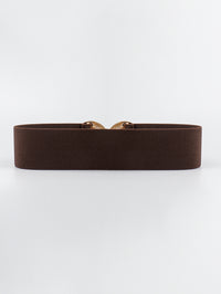 Thumbnail for Geometric Buckle Elastic Wide Belt