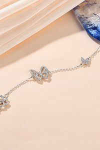 Thumbnail for Moissanite Butterfly Shape Bracelet