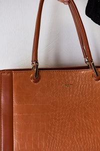 Thumbnail for David Jones Texture PU Leather Handbag