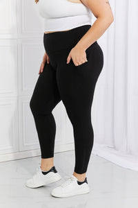 Thumbnail for Leggings Depot Full Size Strengthen and Lengthen Reflective Dot Active Leggings