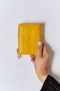 Thumbnail for David Jones Texture PU Leather Mini Wallet