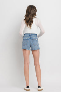 Thumbnail for Vervet by Flying Monkey High Rise Denim Shorts