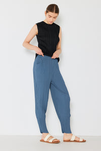 Thumbnail for Marina West Swim Pleated Relaxed-Fit Slight Drop Crotch Jogger