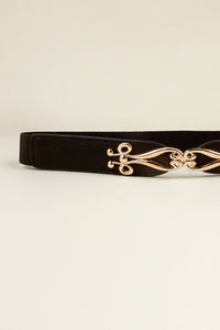 Thumbnail for Alloy Buckle Elastic Belt