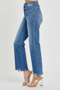 Thumbnail for RISEN High Rise Straight Jeans