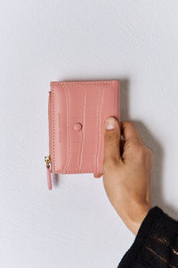 Thumbnail for David Jones Texture PU Leather Mini Wallet