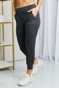 Thumbnail for Leggings Depot Full Size Wide Waistband Cropped Joggers