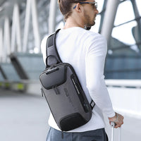 Thumbnail for Bange Anti-Theft Technology USB Men'S Italian Chest Bag