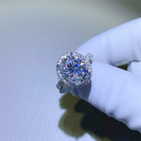 Thumbnail for 5 Carat Moissanite 925 Sterling Silver Ring