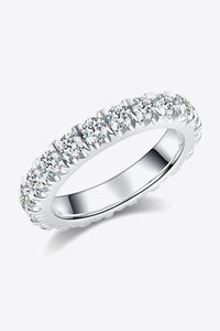 Thumbnail for Adored 2.3 Carat Moissanite 925 Sterling Silver Eternity Ring