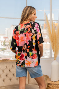 Thumbnail for Sew In Love Full Size Floral Round Neck Short Sleeve T-Shirt