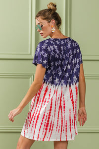 Thumbnail for BiBi American Flag Theme Tee Dress