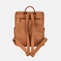 Thumbnail for David Jones PU Leather Backpack Bag