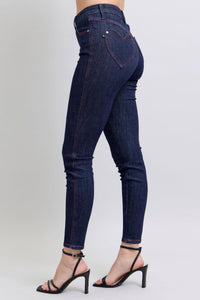 Thumbnail for Judy Blue Full Size Heart Shaped Back Pockets Skinny Jeans