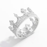 Thumbnail for Crown Shape Zircon 925 Sterling Silver Ring