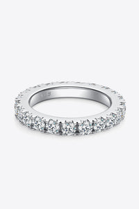 Thumbnail for 2.3 Carat Moissanite 925 Sterling Silver Eternity Ring