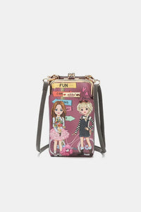 Thumbnail for Nicole Lee USA Printed Crossbody Wallet