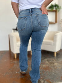 Thumbnail for Judy Blue Full Size Mid-Rise Waist Straight Jeans