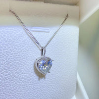 Thumbnail for 2 Carat Moissanite 925 Sterling Silver Necklace