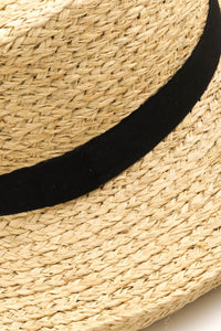 Thumbnail for Fame Wide Brim Straw Weave Hat