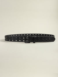 Thumbnail for Grommet PU Leather Belt