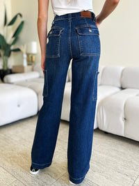 Thumbnail for Judy Blue Full Size High Waist Cargo Jeans