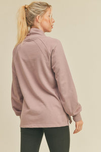 Thumbnail for Kimberly C Drawstring Side Zip Sweatshirt