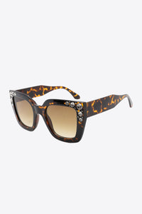 Thumbnail for Inlaid Rhinestone Polycarbonate Sunglasses