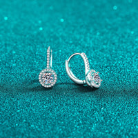 Thumbnail for 1 Carat Moissanite 925 Sterling Silver Earrings