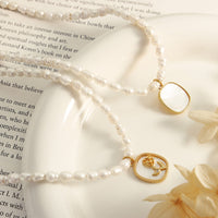 Thumbnail for 18K Gold-Plated Freshwater Pearl Necklace