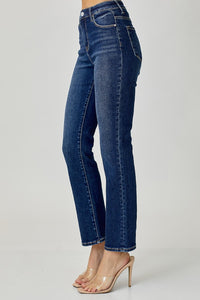 Thumbnail for RISEN Full Size High Waist Straight Jeans