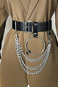 Thumbnail for PU Belt with Chain