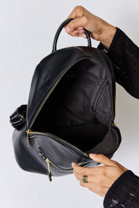 Thumbnail for David Jones PU Leather Backpack